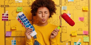 10 Wall Paint Design Ideas With Tape